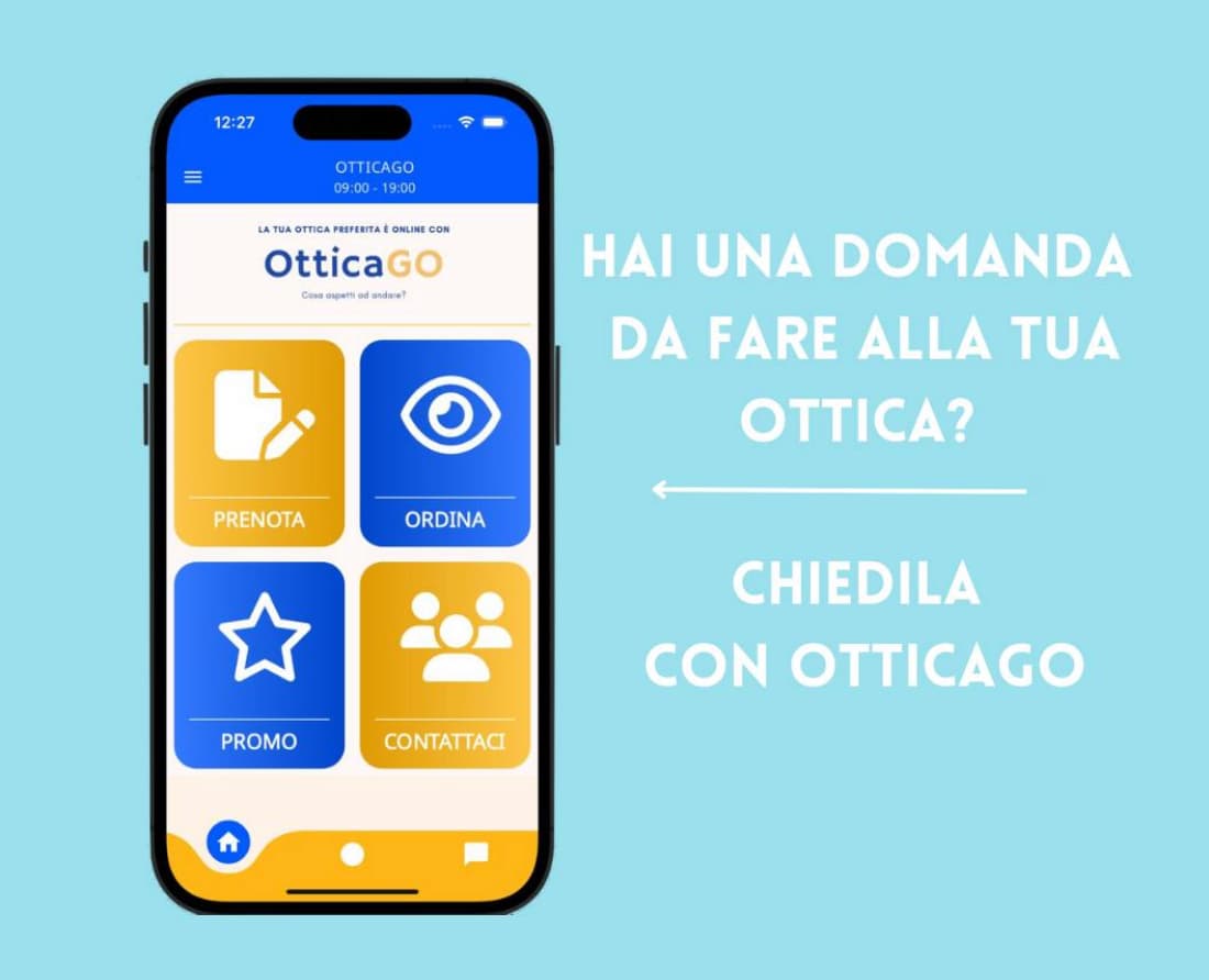 OtticaGo Home Screen